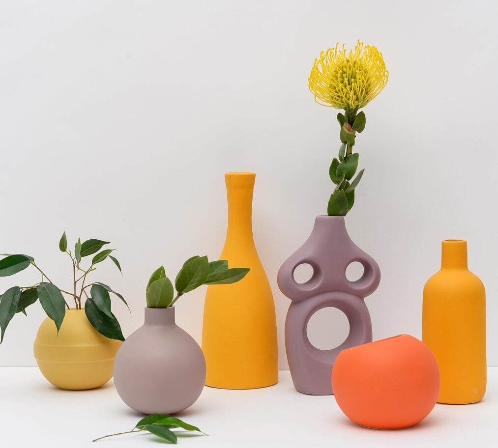 floral scented candles